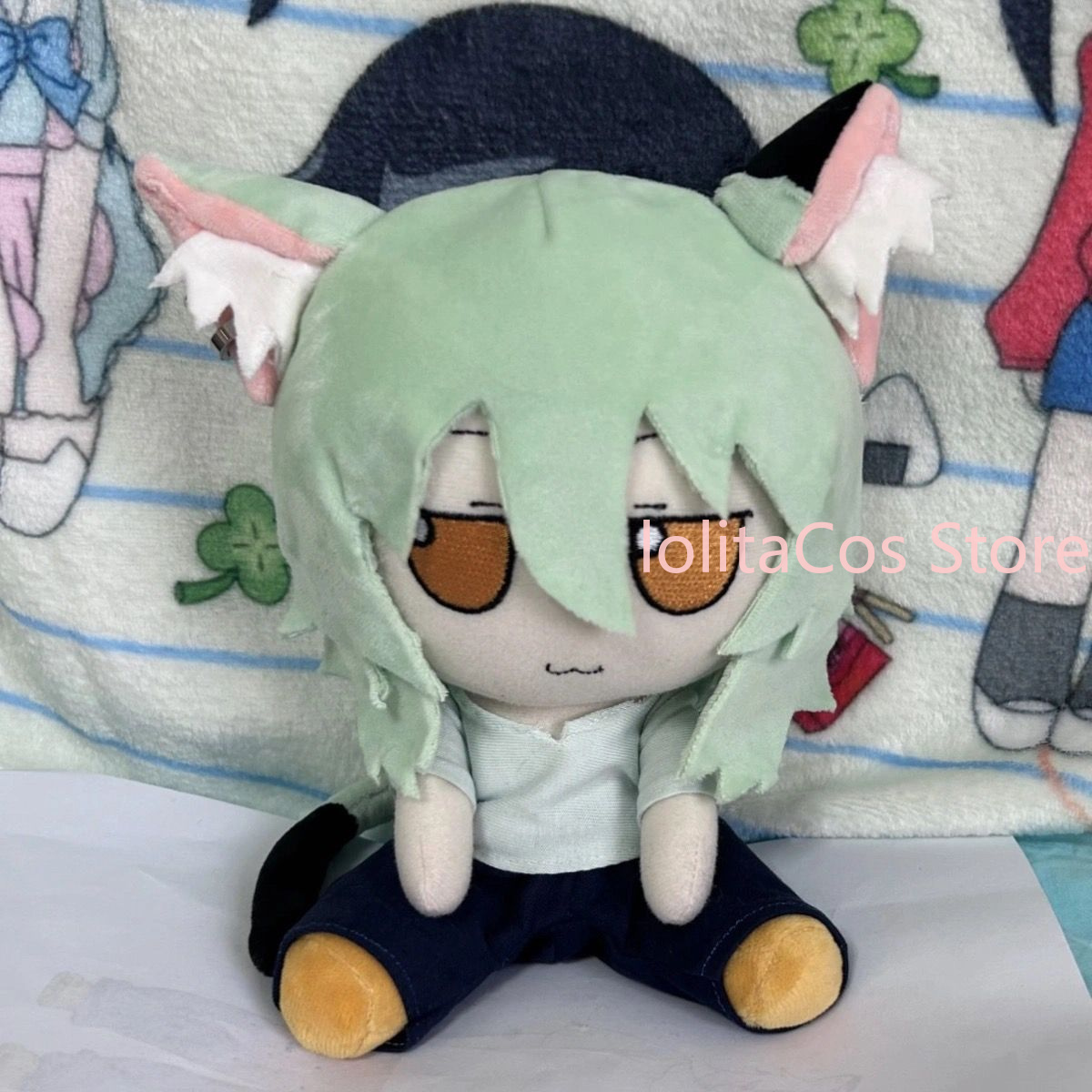 Anime Cosplay Cat - Chainsmoker Cat Yani Neko Satou Yuko