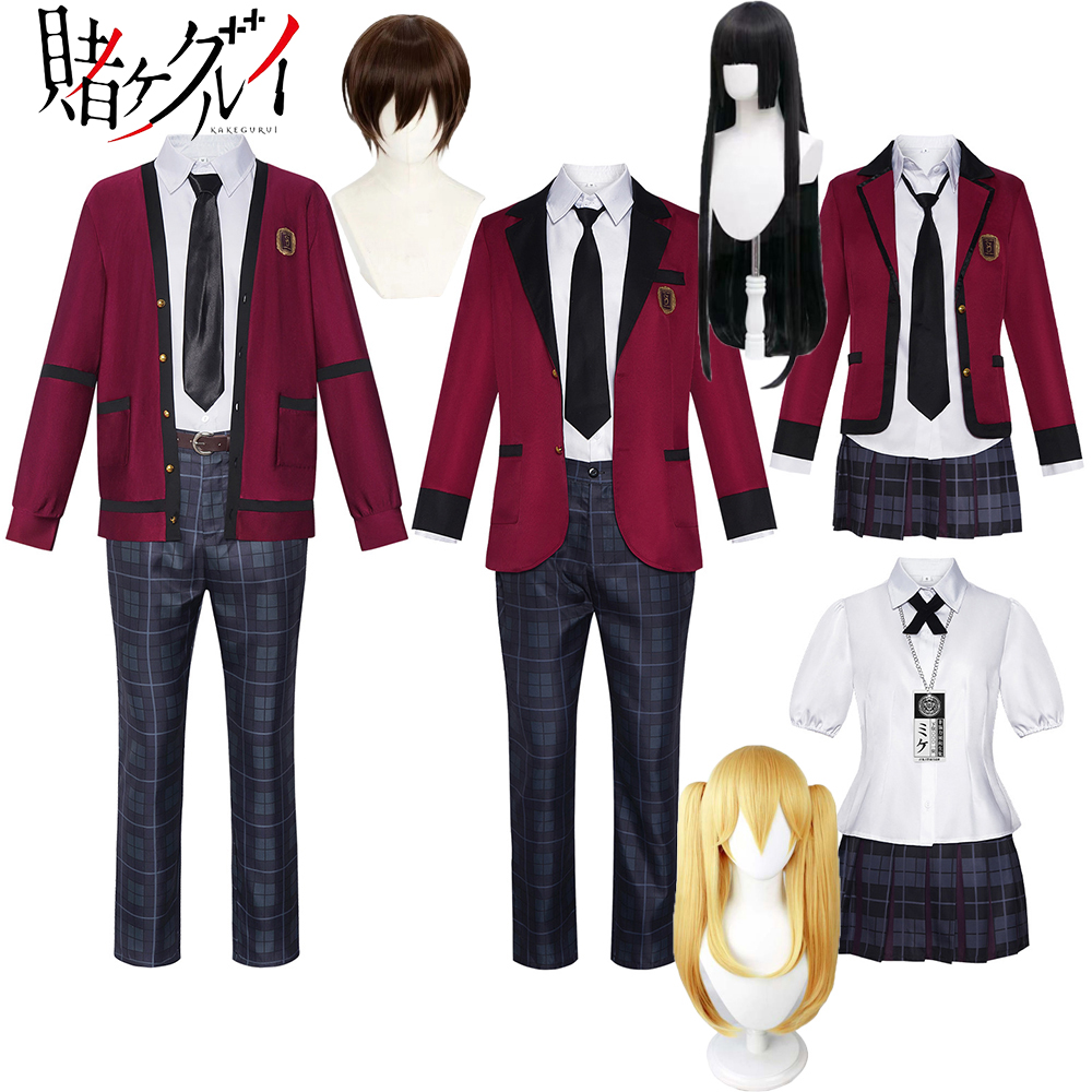 Anime Cosplay Yumeko - Jabami Yumeko Cosplay Anime Kakegurui Ryota