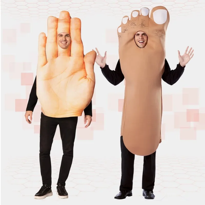 Anime Cosplay Ideas For Couples - Halloween Funny Cosplay Costume Hand Foot