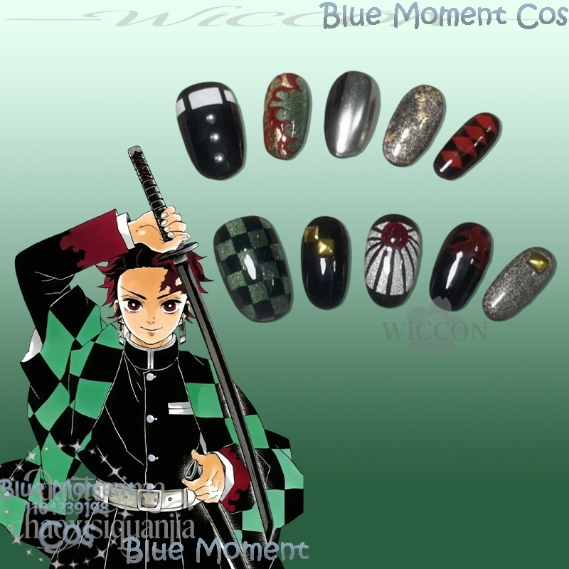 Anime Cosplay Images - Aamadoo Anjirao Image Disguise Nails Fashion