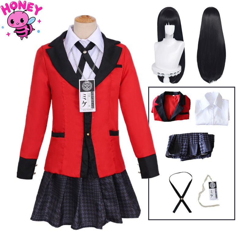 Anime Cosplay Yumeko - Anime Jabami Yumeko Cosplay Costume Coat