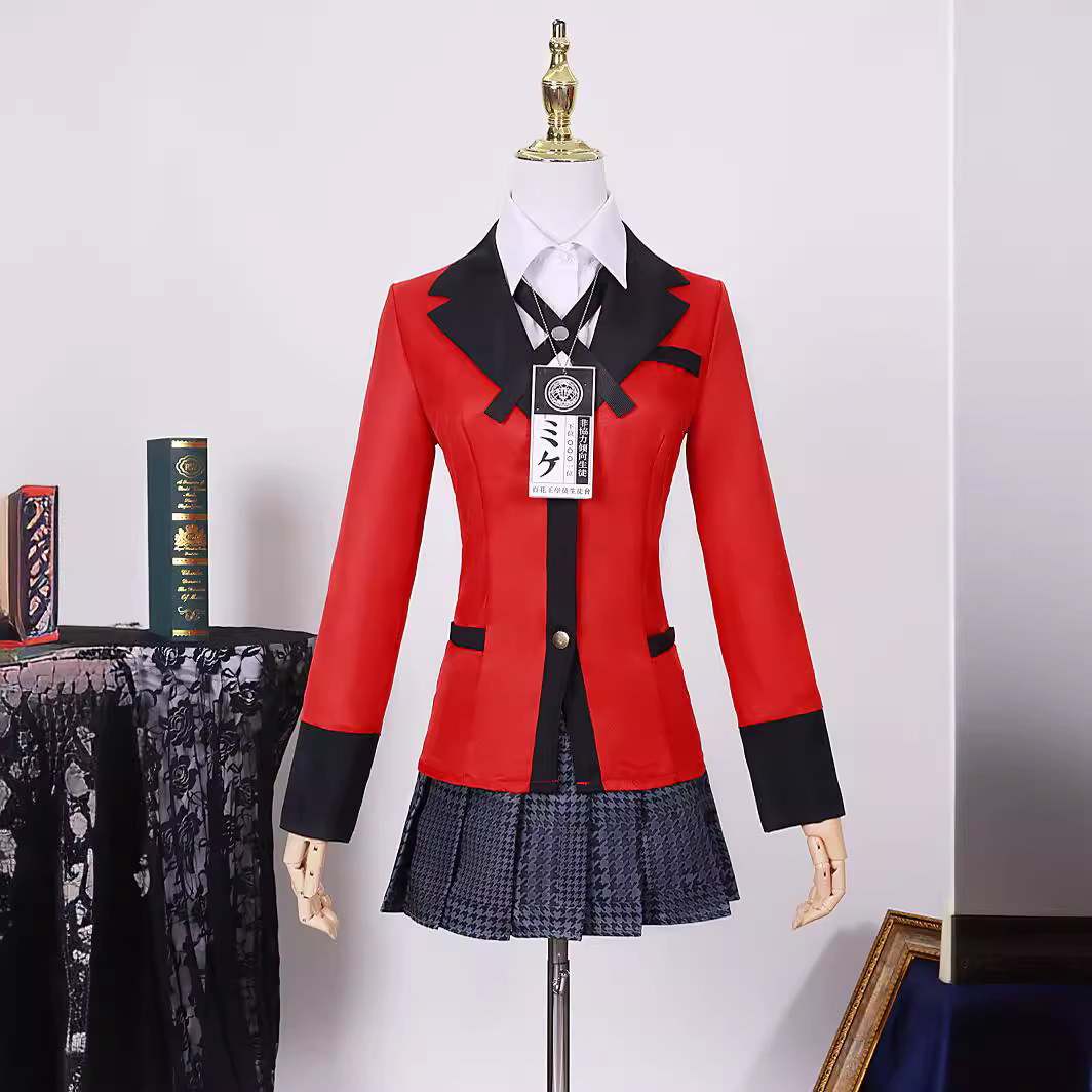Anime Cosplay Yumeko - Kakegurui Cosplay Costume Yumeko Jabami Kirari