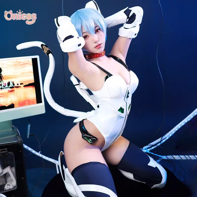 Ayanami Rei Cat Ear Anime Cosp - огляд і ціна Anime Cosplay Cat