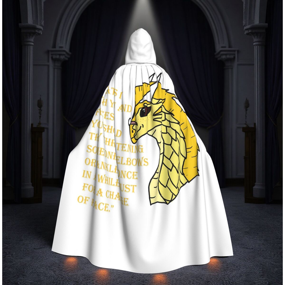 Qibli Quote Long Hooded Cloak  - огляд і ціна Anime Cosplay Quotes