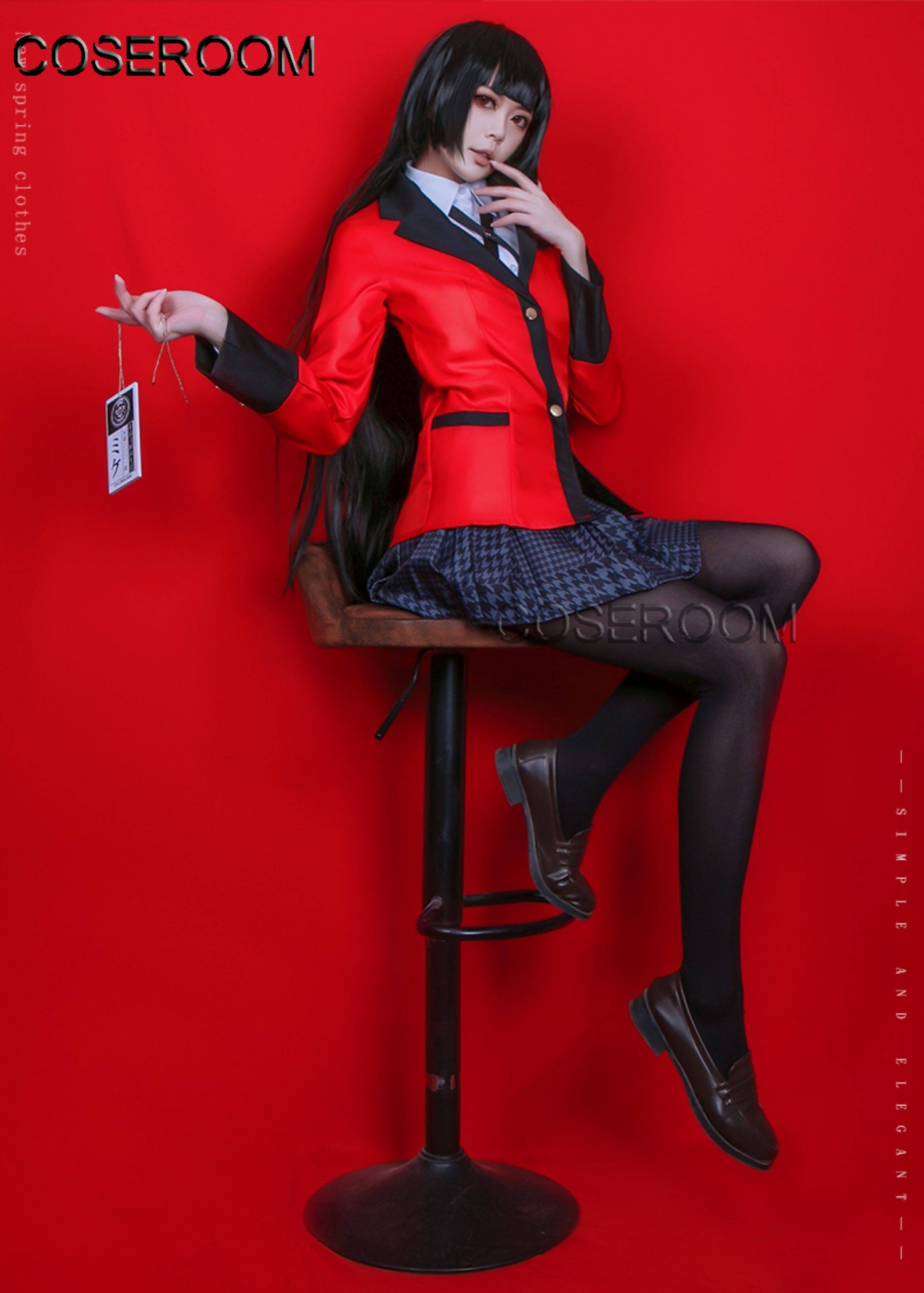 Anime Kakegurui Compulsive Gam - огляд і ціна Anime Cosplay Yumeko