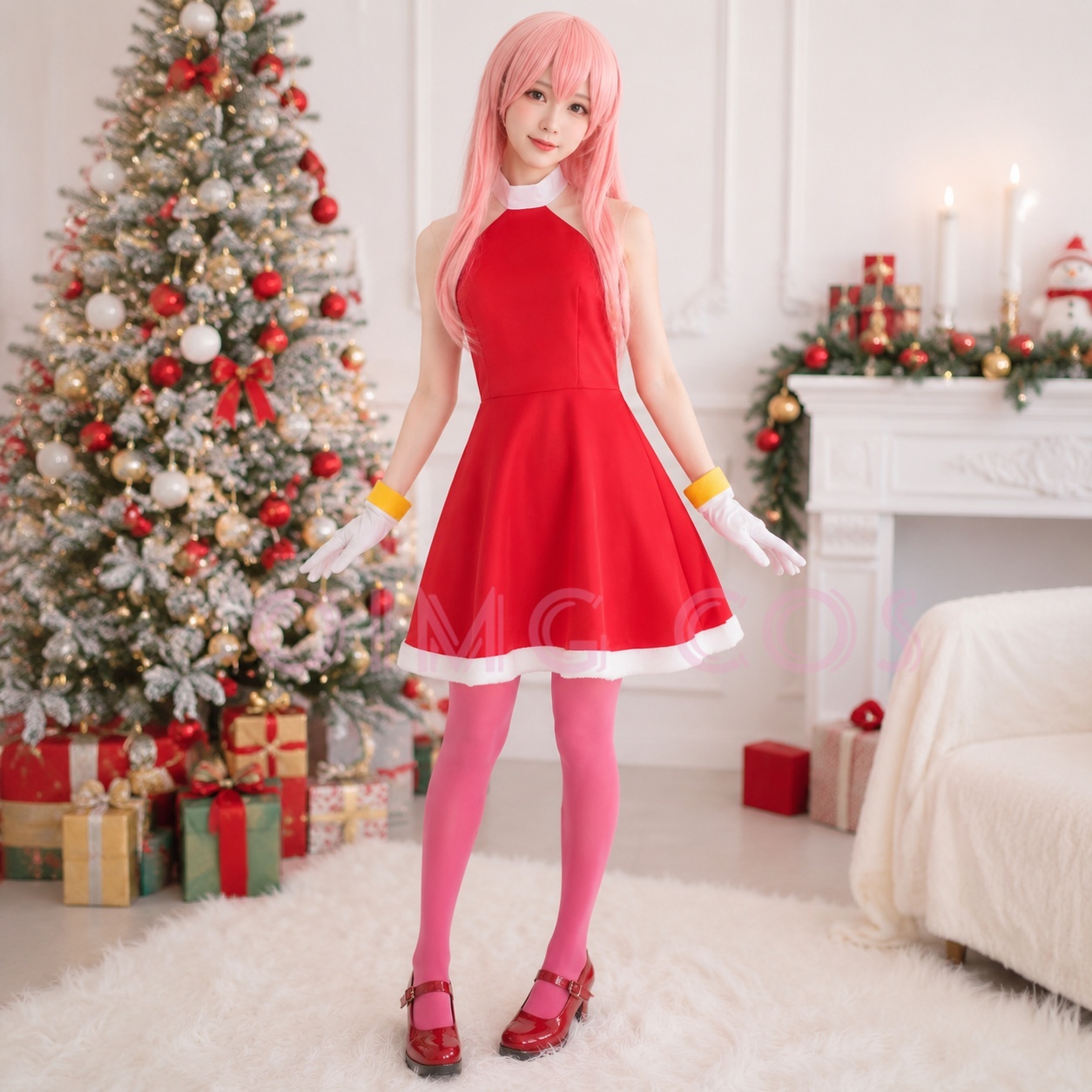 Amy Rose Cosplay Costume Adult - огляд і ціна Anime Cosplay Dresses
