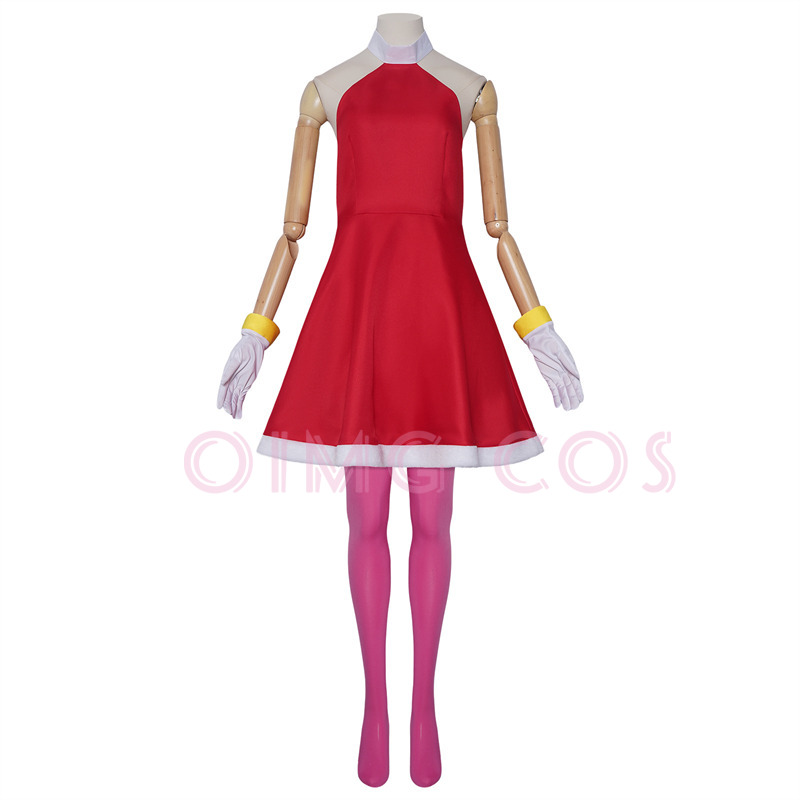 Amy Rose Cosplay Costume Adult - огляд і ціна Anime Cosplay Dresses