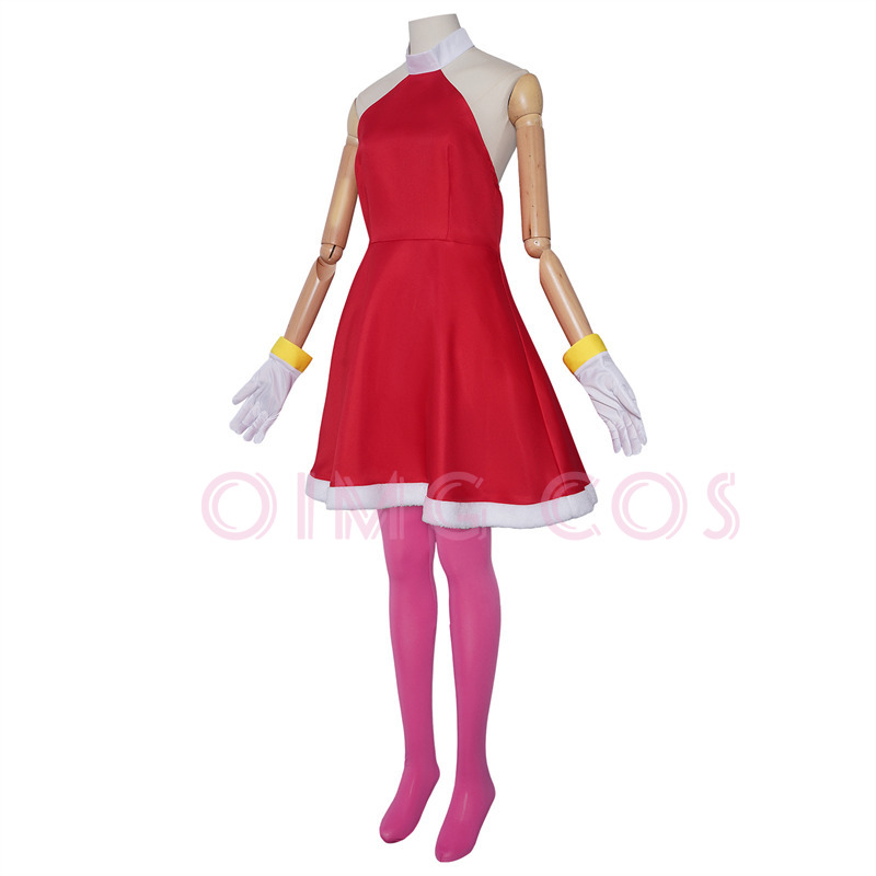 Amy Rose Cosplay Costume Adult - огляд і ціна Anime Cosplay Dresses
