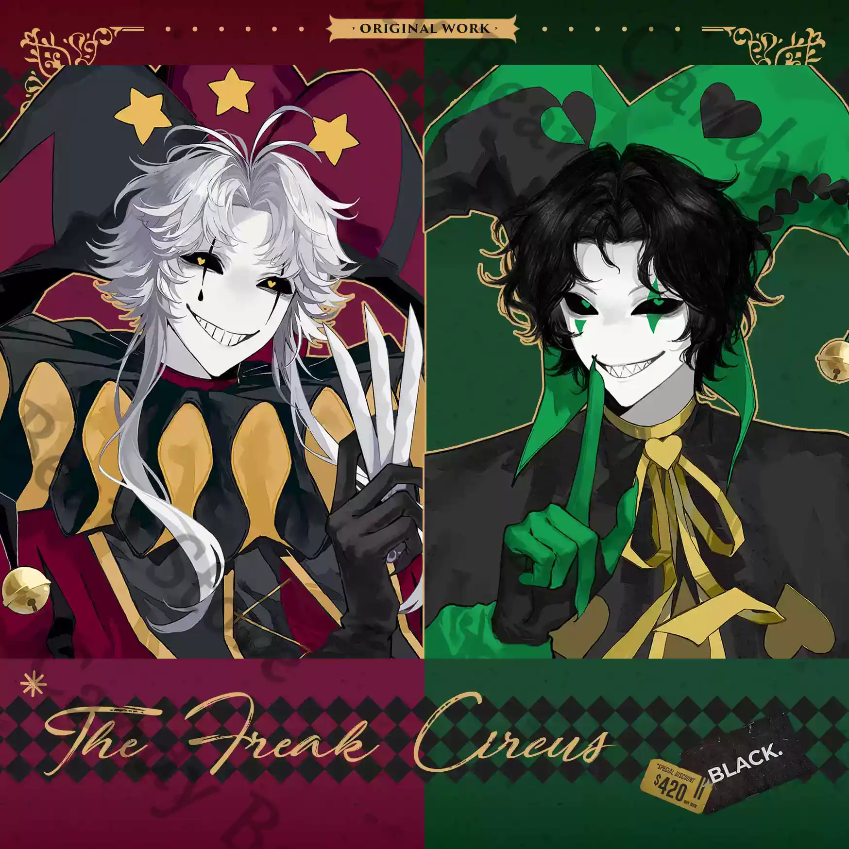Anime ‌The Freak Circus Pierro - огляд і ціна Anime Cosplay Images