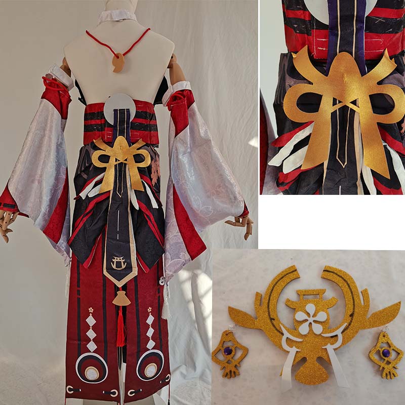 Yae Miko Full Set Guuji Yae Co - огляд і ціна Cosplay Anime Yae Miko