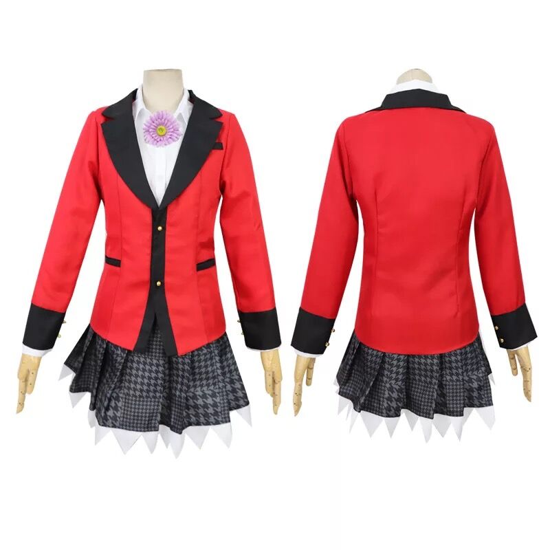 Anime Kakegurui Yumeko Costume - огляд і ціна Anime Cosplay Yumeko