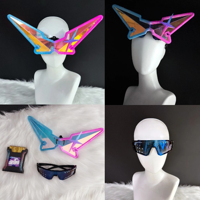 Game Honkai：Star Rail Silver W - огляд і ціна Anime Cosplay Glasses