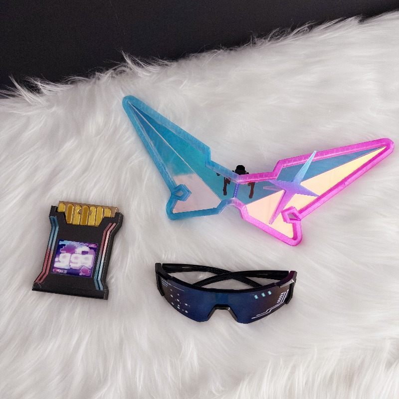 Game Honkai：Star Rail Silver W - огляд і ціна Anime Cosplay Glasses