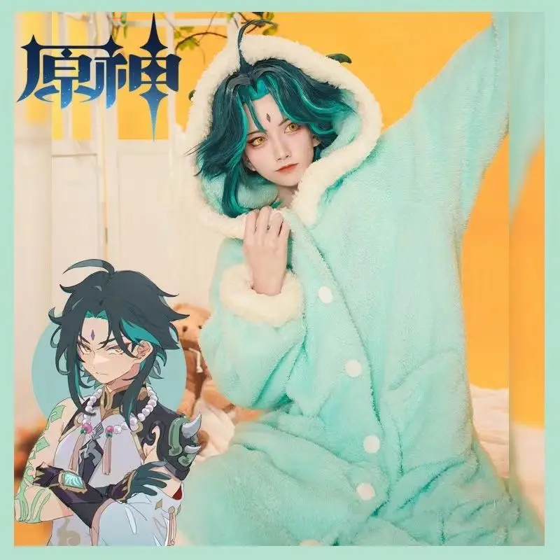 Anime Pajamas Set Zhongli Xiao - огляд і ціна Cosplay Anime Yae Miko