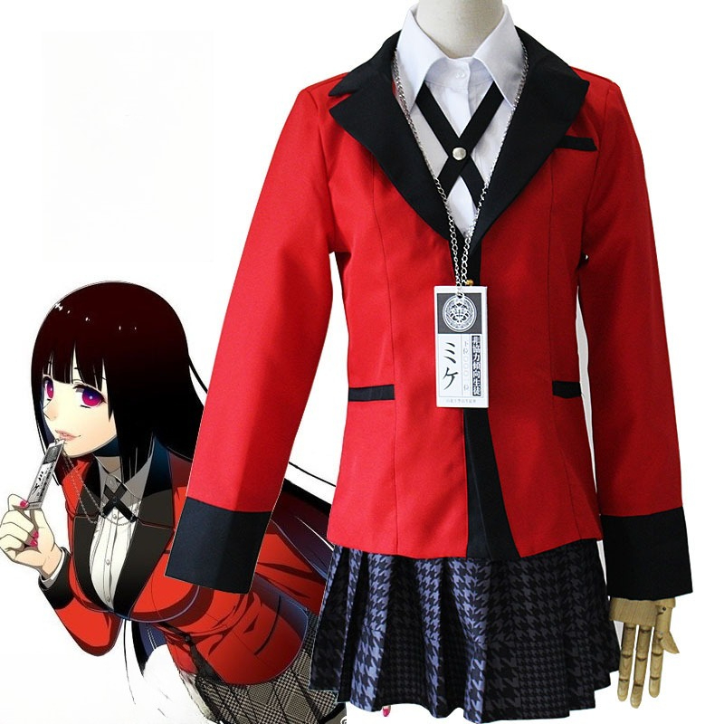Anime Kakegurui Jabami Yumeko  - огляд і ціна Anime Cosplay Yumeko