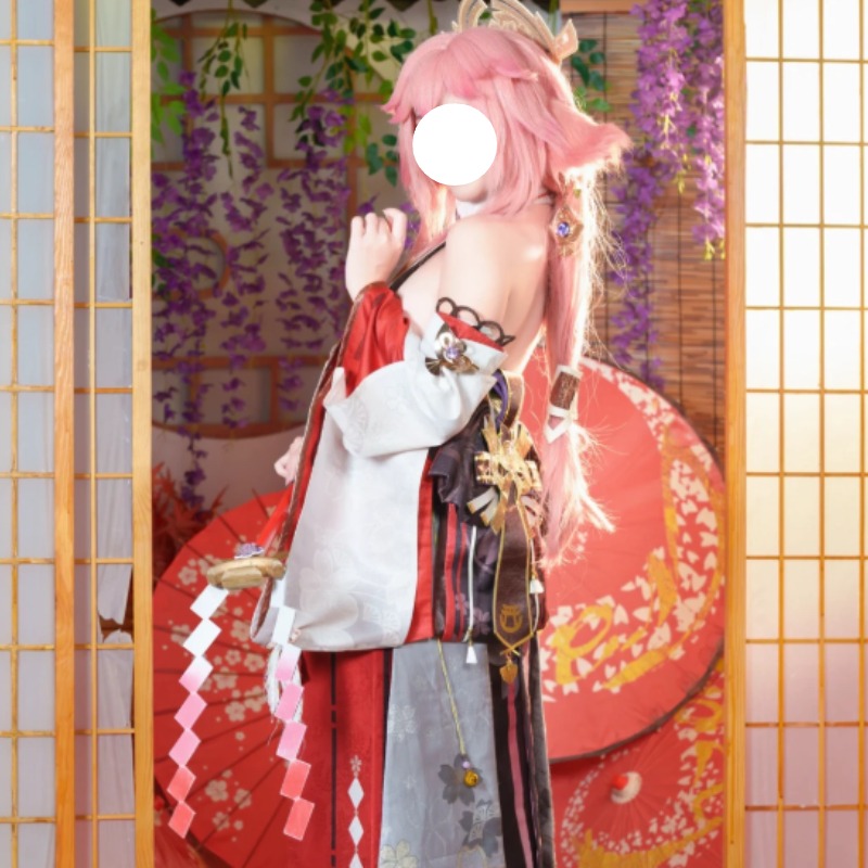 Yae Miko Genshin Impact Cospla - огляд і ціна Cosplay Anime Yae Miko