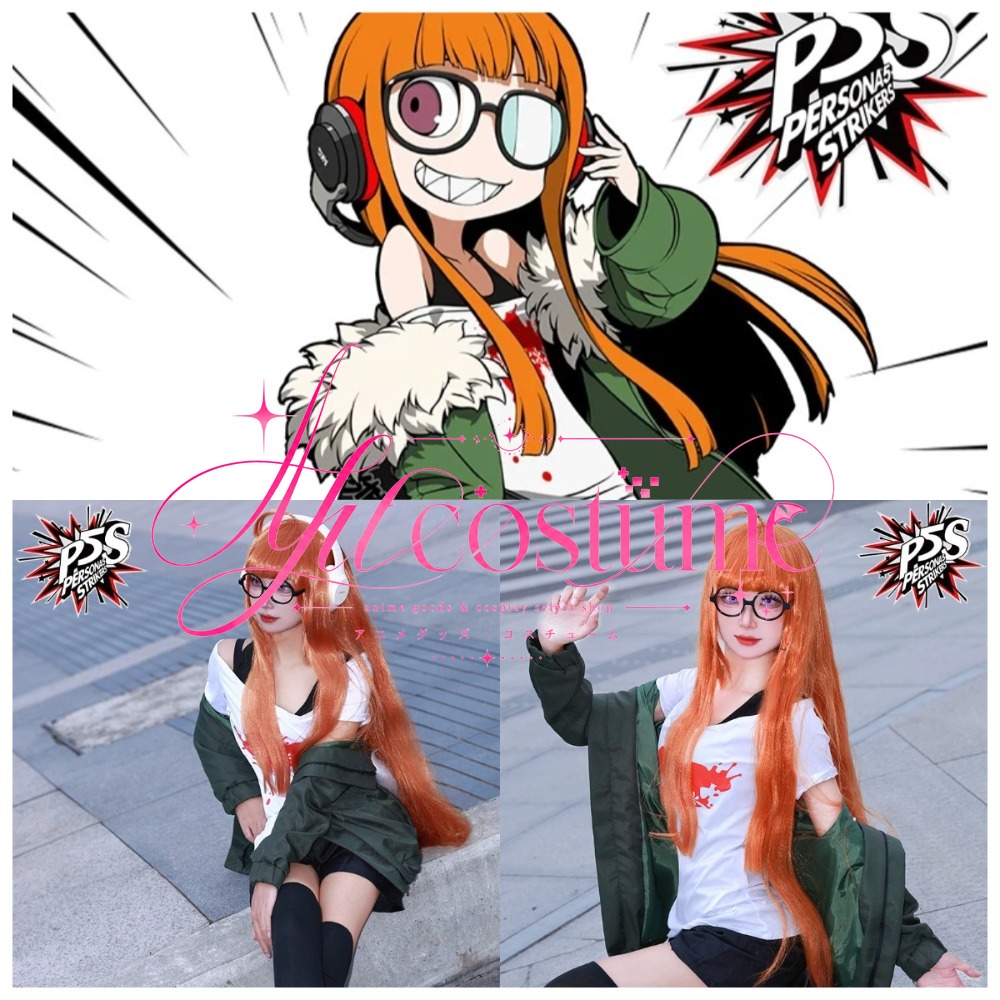 Futaba Sakura Cosplay Costume  - огляд і ціна Anime Cosplay Glasses