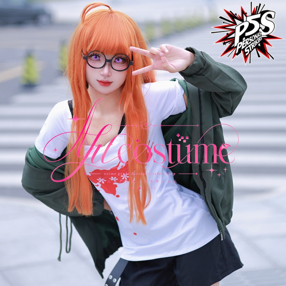 Futaba Sakura Cosplay Costume  - огляд і ціна Anime Cosplay Glasses